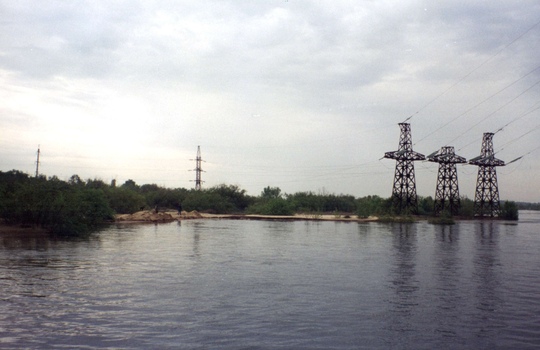 Подводящая линия для перехода через Волгу (2000 г.).jpg